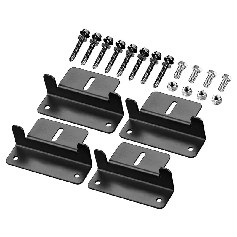 Spartan Power Solar Panel Z Bracket Mounting Kit for RV