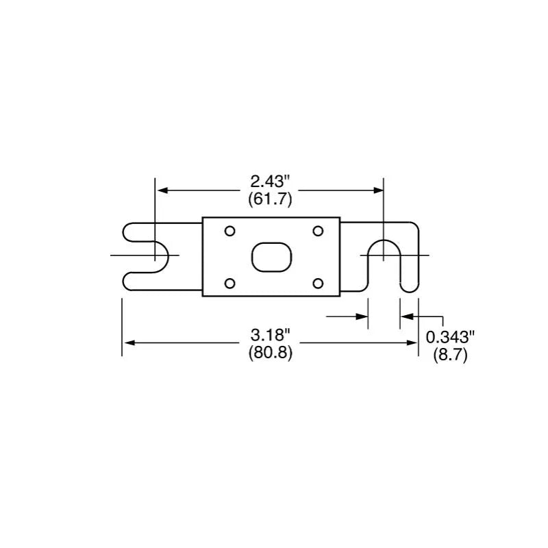 Victron Fuse 325A80V for Lynx Shunt