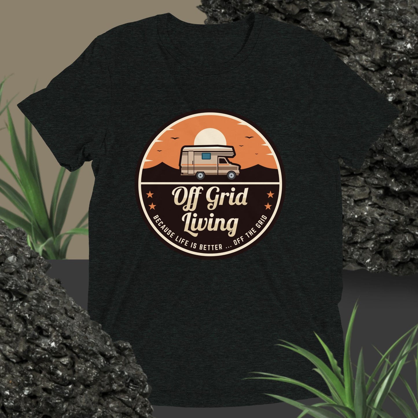 Desert Camping - Short sleeve t-shirt