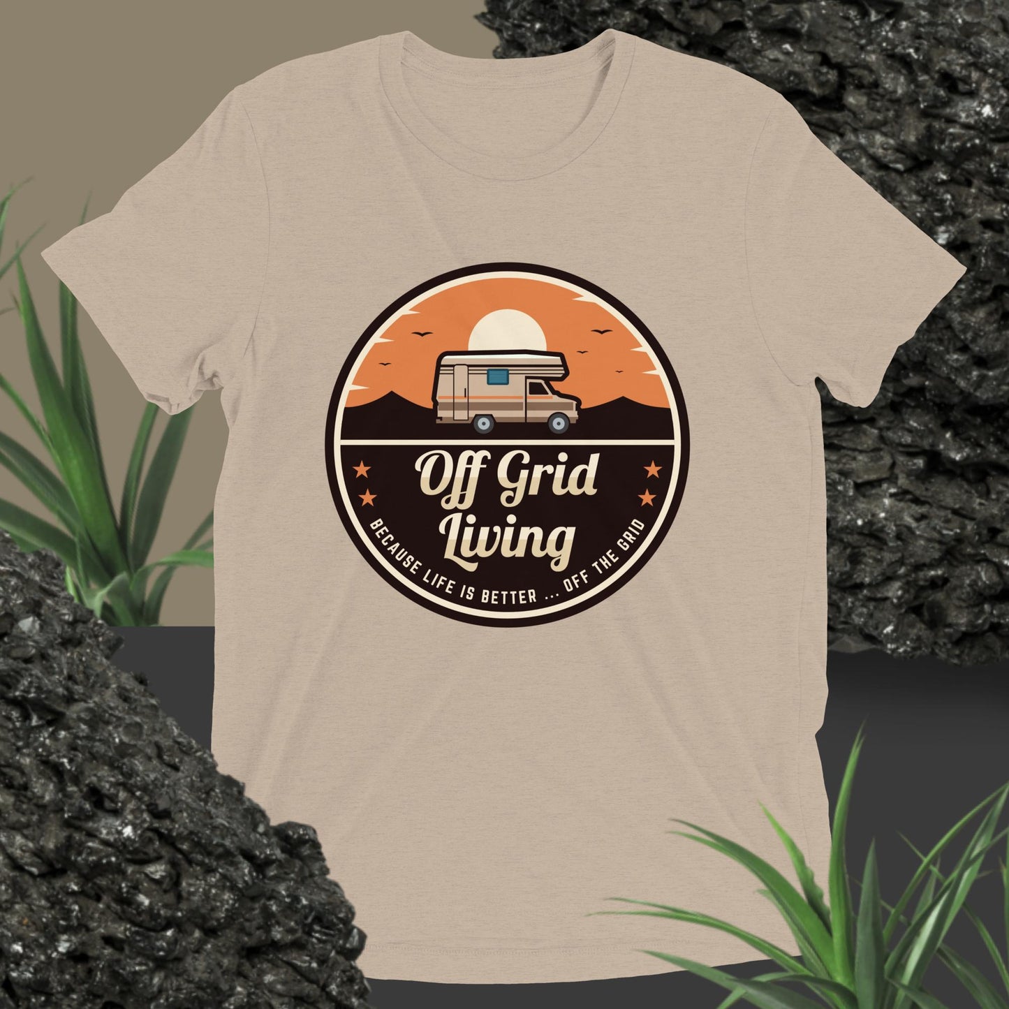 Desert Camping - Short sleeve t-shirt